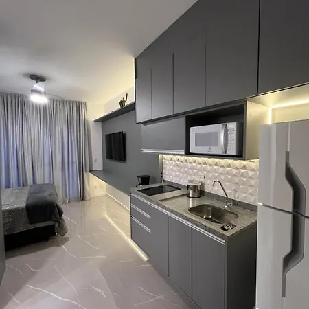 Gray One - Apto Novo, Moderno, Varanda, Poucos Passos Da Estacao Luz Sao Paulo Exterior photo